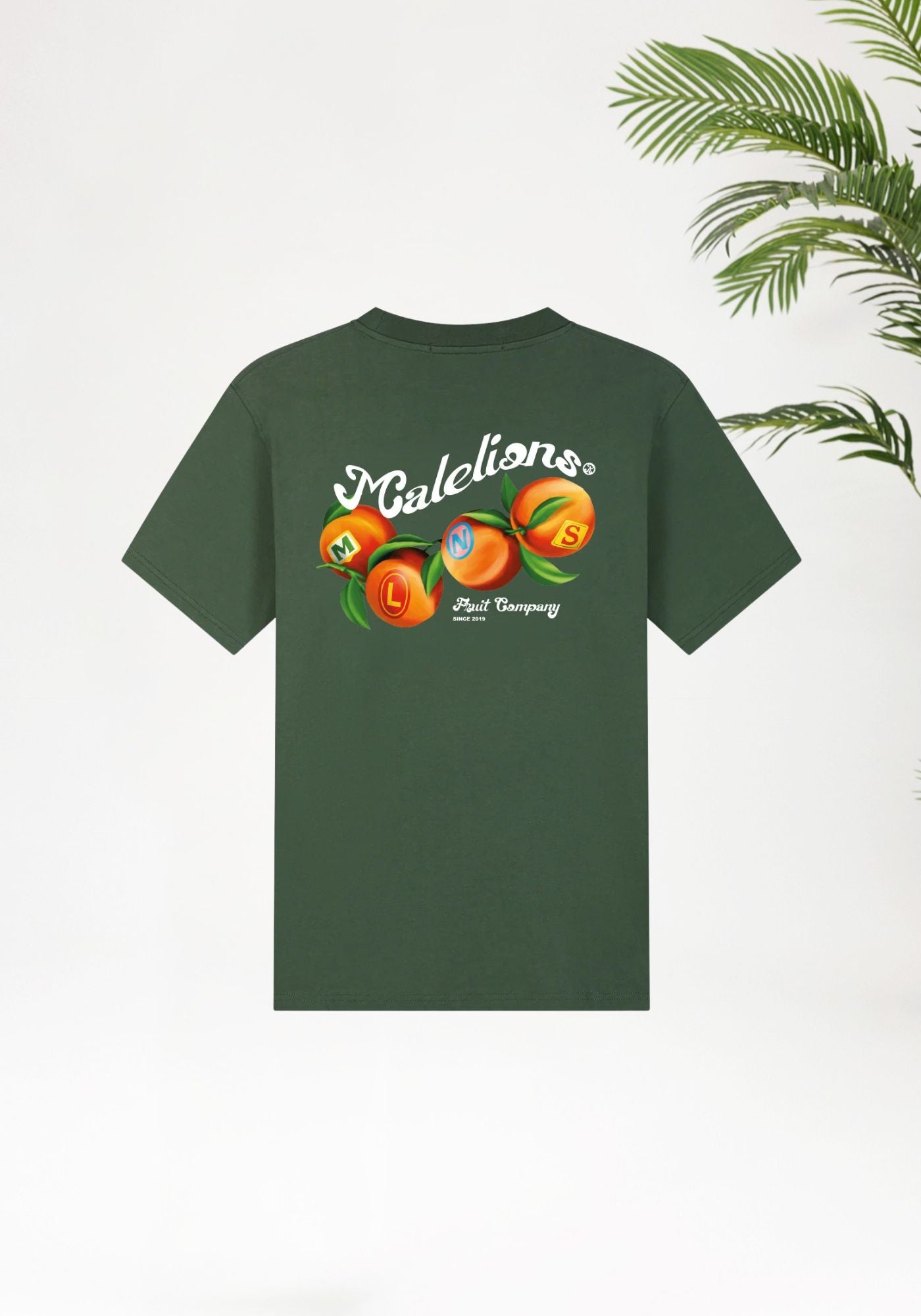 Cotton District MALELIONS MEN FRUIT COMPANY T-SHIRT T-Shirts GREEN
