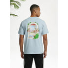 Cotton District MALELIONS MEN ROMAN T-SHIRT T-Shirts ICE BLUE
