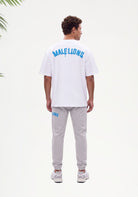 Cotton District MALELIONS MEN SOCIETY CLUB T-SHIRT T-Shirts WHITE
