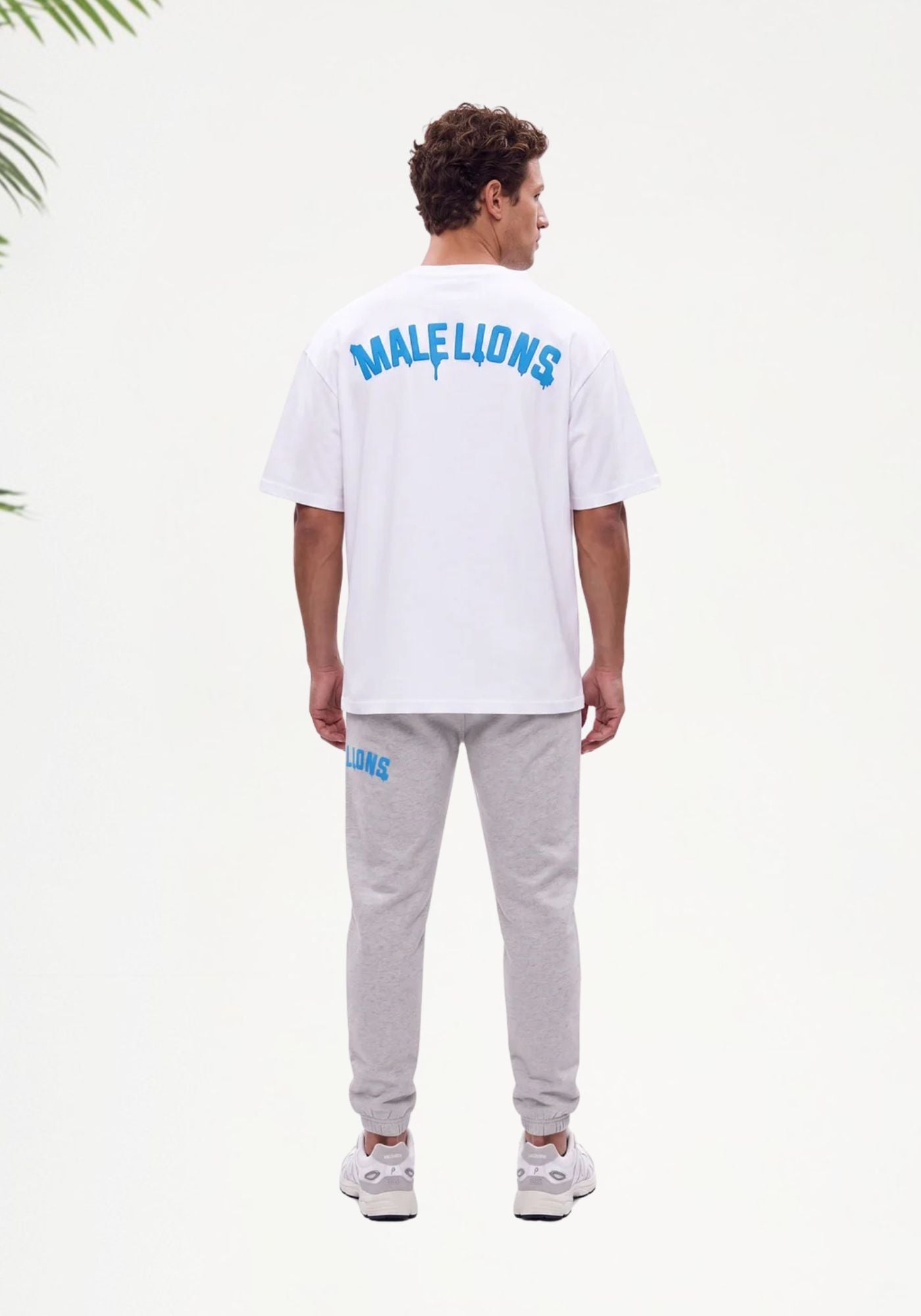 Cotton District MALELIONS MEN SOCIETY CLUB T-SHIRT T-Shirts WHITE