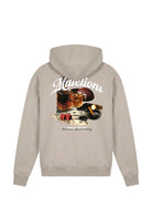 Cotton District MALELIONS MEN SPORTS BETTING HOODIE  ALMOND