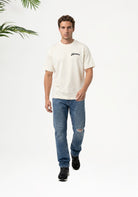Cotton District MALELIONS MEN VICTORY TASTE T-SHIRT T-Shirts OFF WHITE