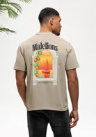 Cotton District MALELIONS MEN YACHT WINDOW T-SHIRT T-Shirts TAUPE
