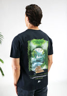 Cotton District MALELIONS RETREAT T-SHIRT  BLACK