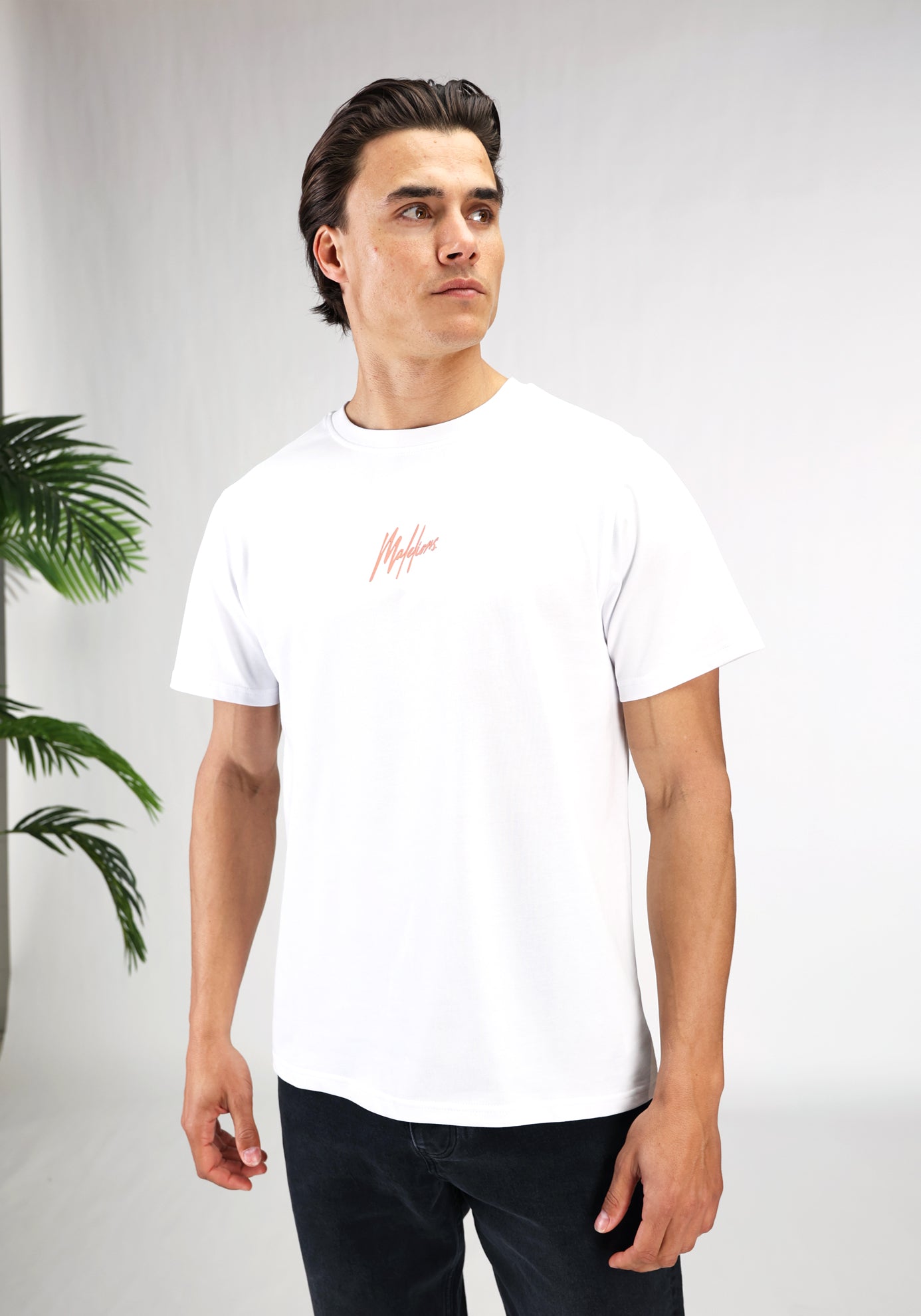 Cotton District MALELIONS RETREAT T-SHIRT  WHITE