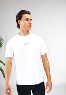 Cotton District MALELIONS RETREAT T-SHIRT  WHITE