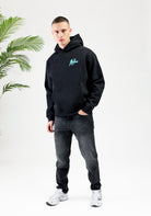 Cotton District MALELIONS SIGNATURE DRIP HOODIE  BLACK