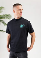 Cotton District MALELIONS SIGNATURE DRIP T-SHIRT  BLACK
