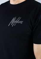 Cotton District MALELIONS SIGNATURE SKETCH T-SHIRT  BLACK