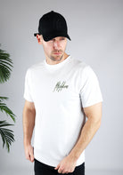 Cotton District MALELIONS SIGNATURE SKETCH T-SHIRT  WHITE