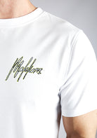 Cotton District MALELIONS SIGNATURE SKETCH T-SHIRT  WHITE