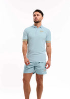 Cotton District MALELIONS VENETIAN 2.0 SWIMSHORTS  LIGHT BLUE
