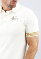 Cotton District MALELIONS VENETIAN POLO  OFF WHITE