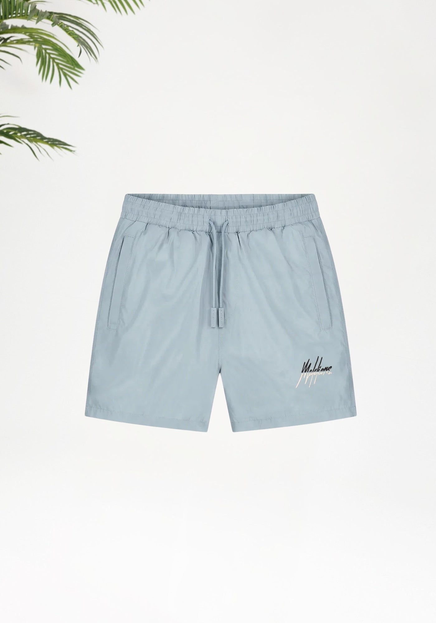 Cotton District Malelions Men Split Swim Shorts Shorts ICE BLUE