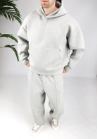 Cotton District OVERSIZED JOG SUIT  GREY