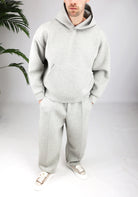 Cotton District OVERSIZED JOG SUIT  GREY