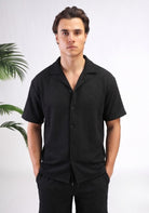 Cotton District PATTERN SUMMER SET Sets BLACK
