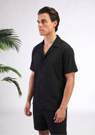 Cotton District PATTERN SUMMER SET Sets BLACK