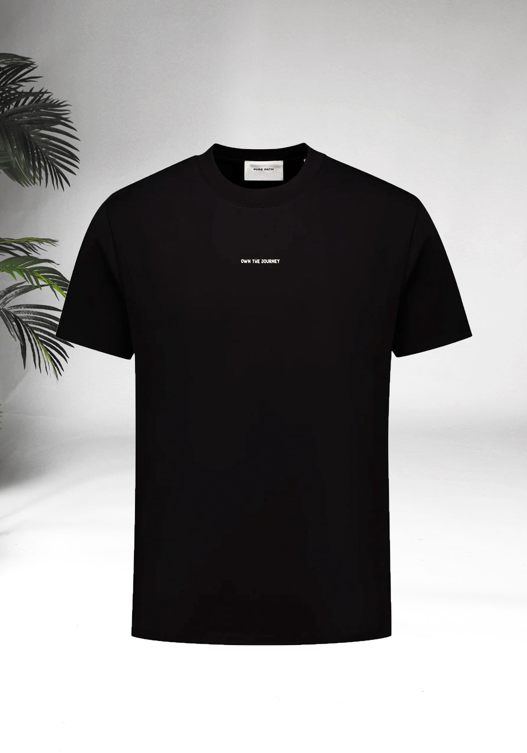 Cotton District PURE PATH CALLE HAVANA T-SHIRT  BLACK