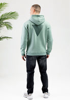 Cotton District PURE PATH ESSENTIAL HOODIE  ARMY GREEN