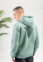 Cotton District PURE PATH ESSENTIAL HOODIE  ARMY GREEN