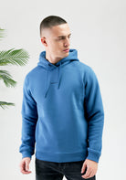 Cotton District PURE PATH ESSENTIAL HOODIE  BLUE