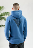 Cotton District PURE PATH ESSENTIAL HOODIE  BLUE