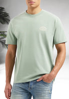 Cotton District PURE PATH LATIN SPIRIT T-SHIRT  GREEN