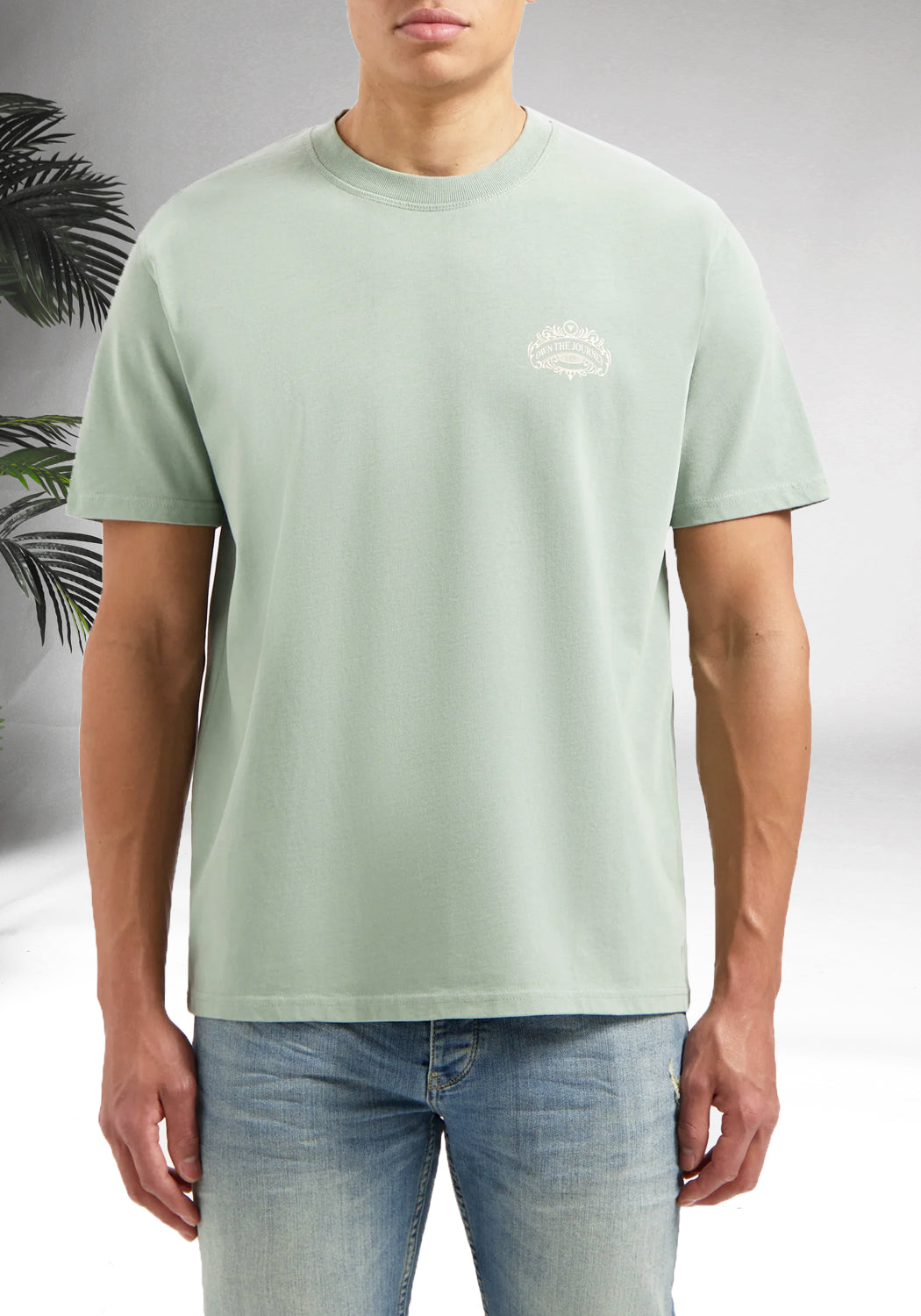 Cotton District PURE PATH LATIN SPIRIT T-SHIRT  GREEN