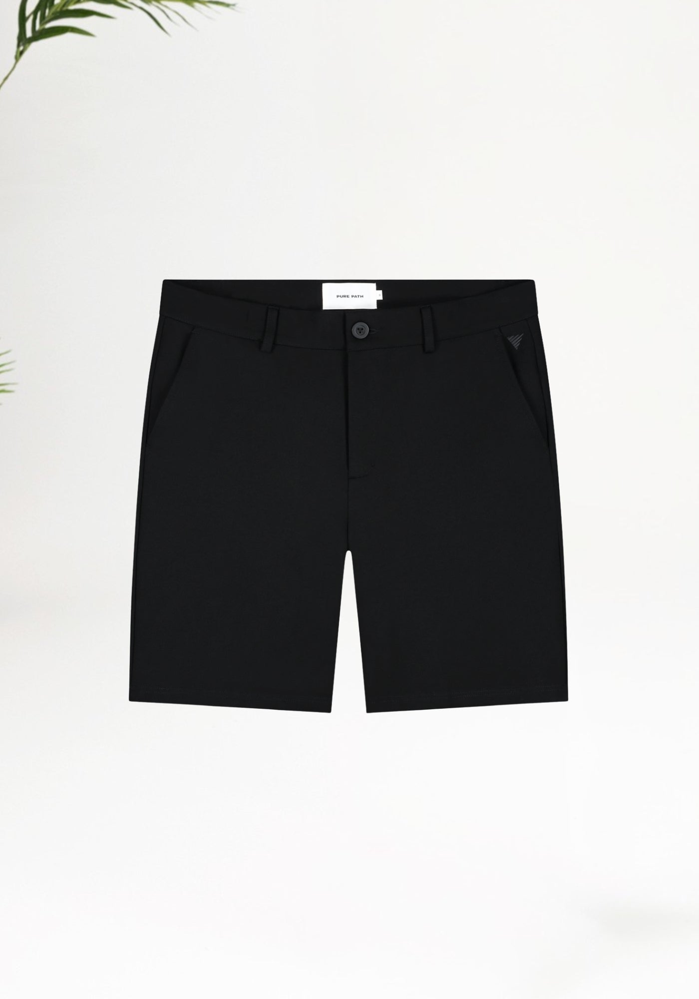 Cotton District PURE PATH PUNTA SHORTS Shorts BLACK