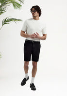 Cotton District PURE PATH PUNTA SHORTS Shorts BLACK