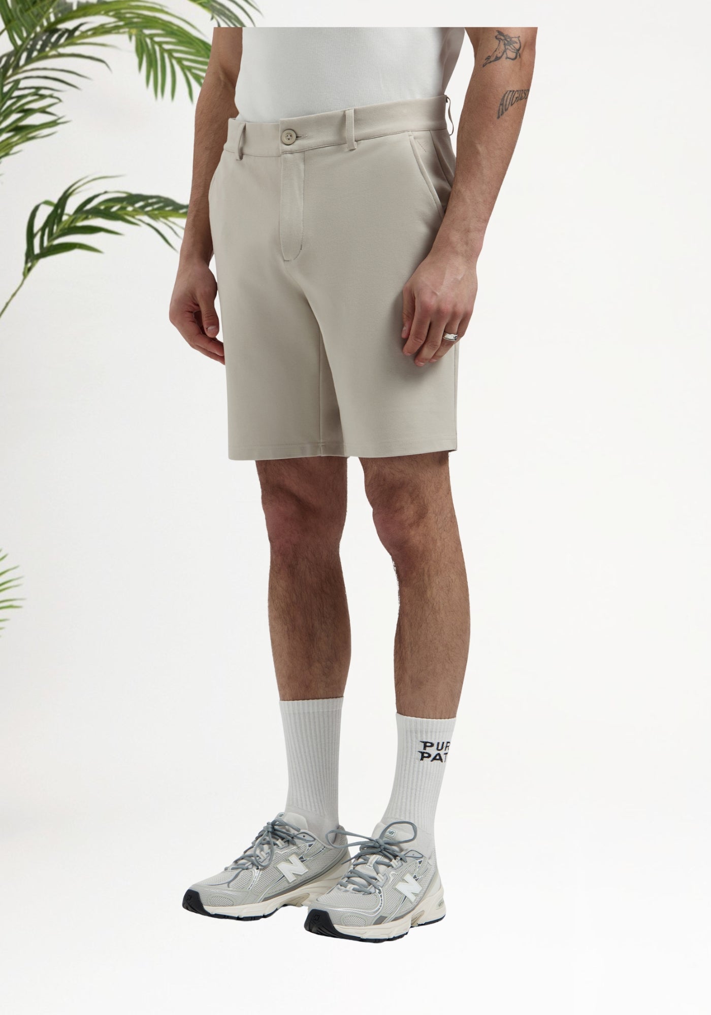 Cotton District PURE PATH PUNTA SHORTS Shorts SAND