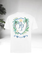 Cotton District PURE PATH – TROPICAL CREST T-SHIRT T-Shirts WHITE