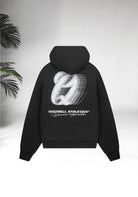 Cotton District QUOTRELL ATHLETICS HOODIE  BLACK