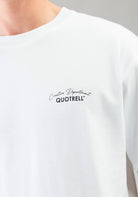 Cotton District QUOTRELL DEPARTMENT T-SHIRT  WHITE