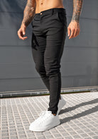 Cotton District REFINED CHINO  BLACK