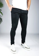Cotton District REFINED CHINO  BLACK
