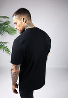 Cotton District RELAXED FIT T-SHIRT  BLACK