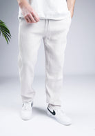 Cotton District RIBBED JOGGER  GREY