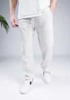 Cotton District RIBBED JOGGER  GREY