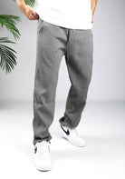 Cotton District RIBBED JOGGER  STONE