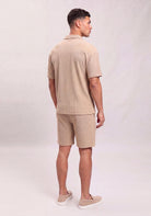 Cotton District RIBBED SUMMER SET  BEIGE