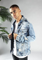 Cotton District SIGNATURE DENIM JACKET  BLUE