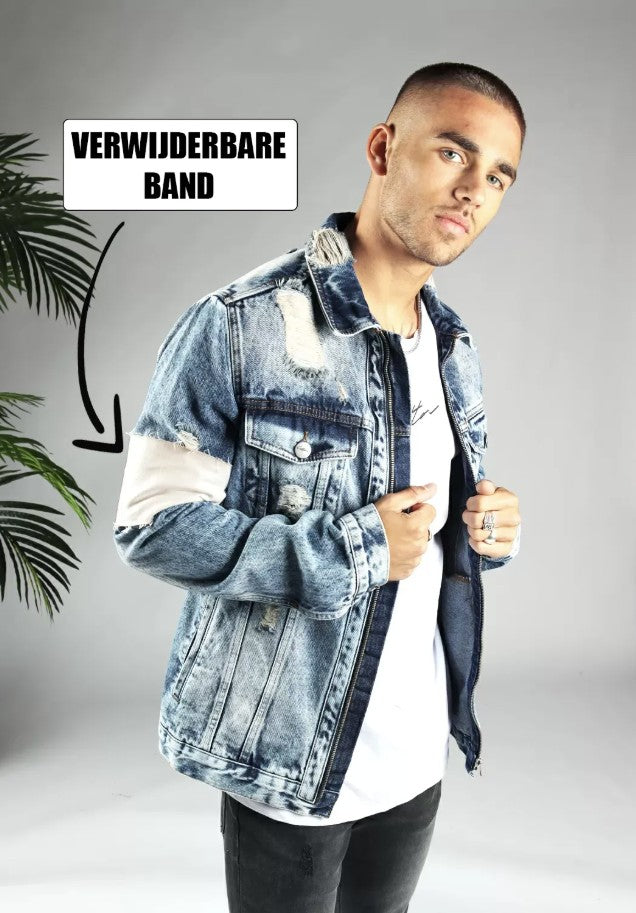 Cotton District SIGNATURE DENIM JACKET  BLUE
