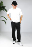 Cotton District STRAIGHT CHINO  BLACK