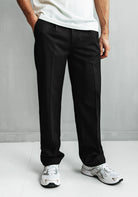 Cotton District STRAIGHT CHINO  BLACK