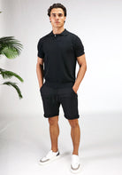 Cotton District STRUCTURED SUMMER SET Sets BLACK