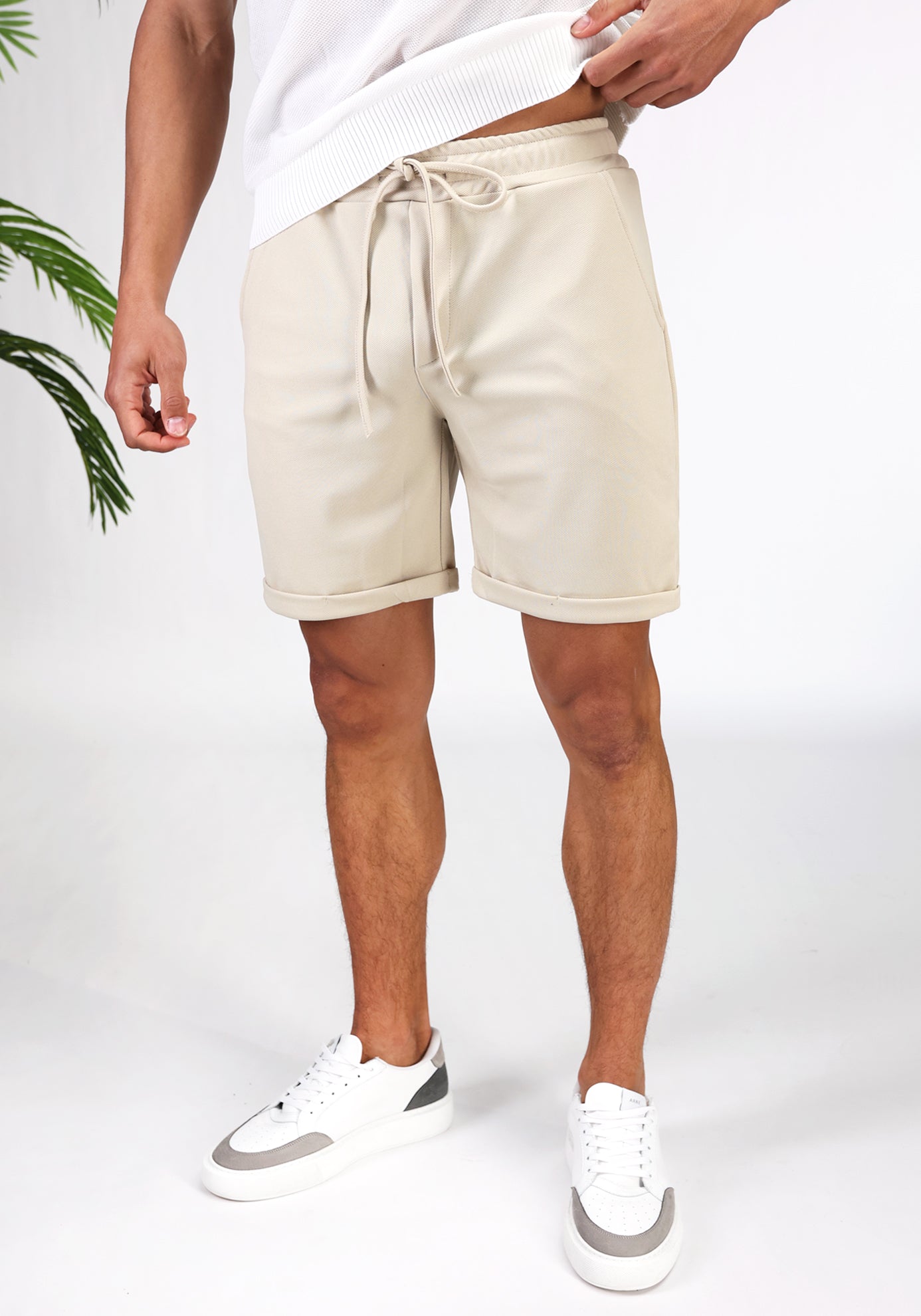 Cotton District STRUCTURED SUMMER SET Sets WHITE/BEIGE