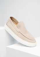 Cotton District SUEDE LOAFERS HARBOR  SAND