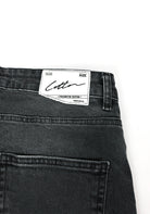 Cotton District TAPERED FIT JEANS  ANTHRACITE